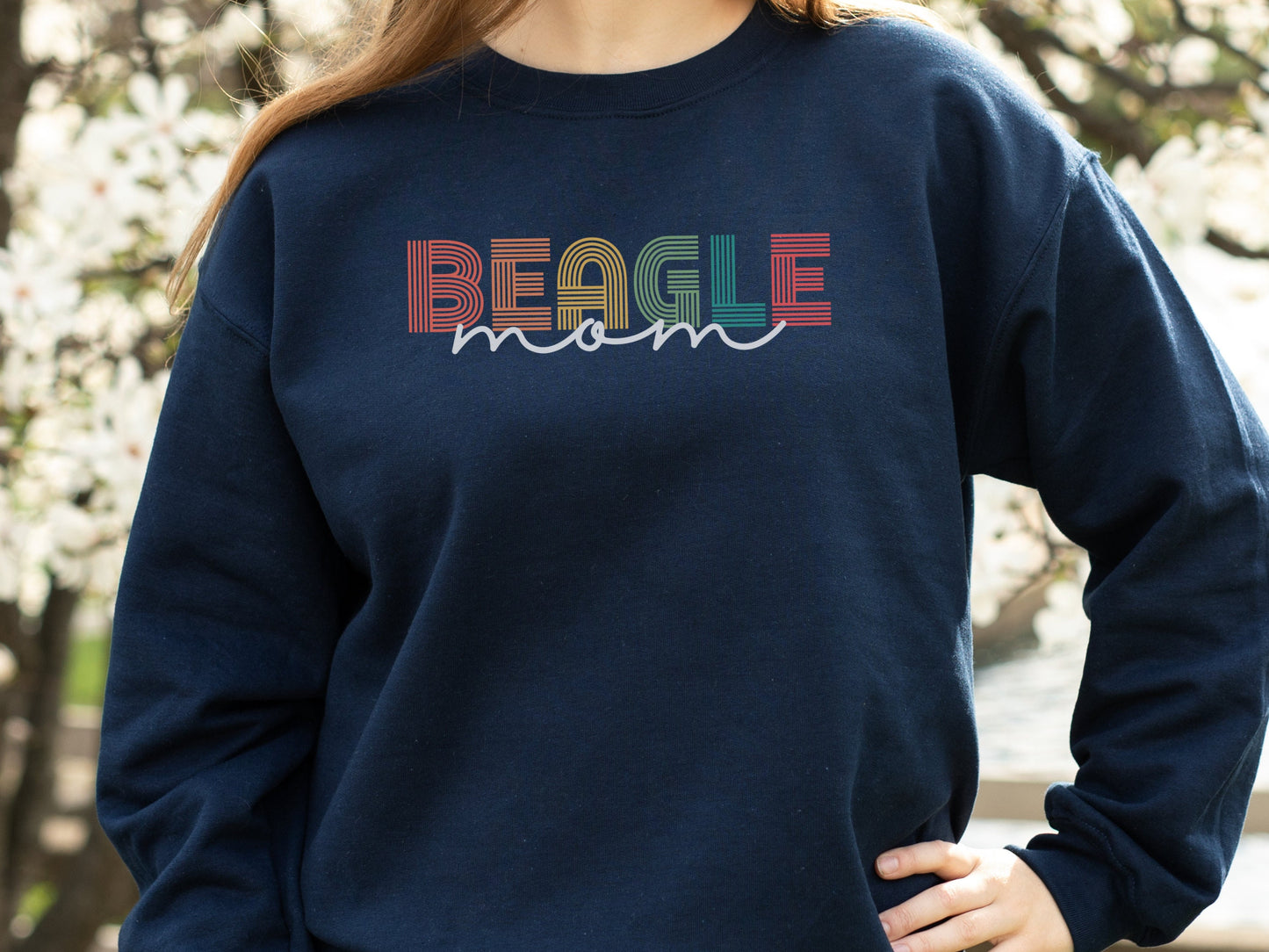 Beagle Dog Mom Sweatshirt