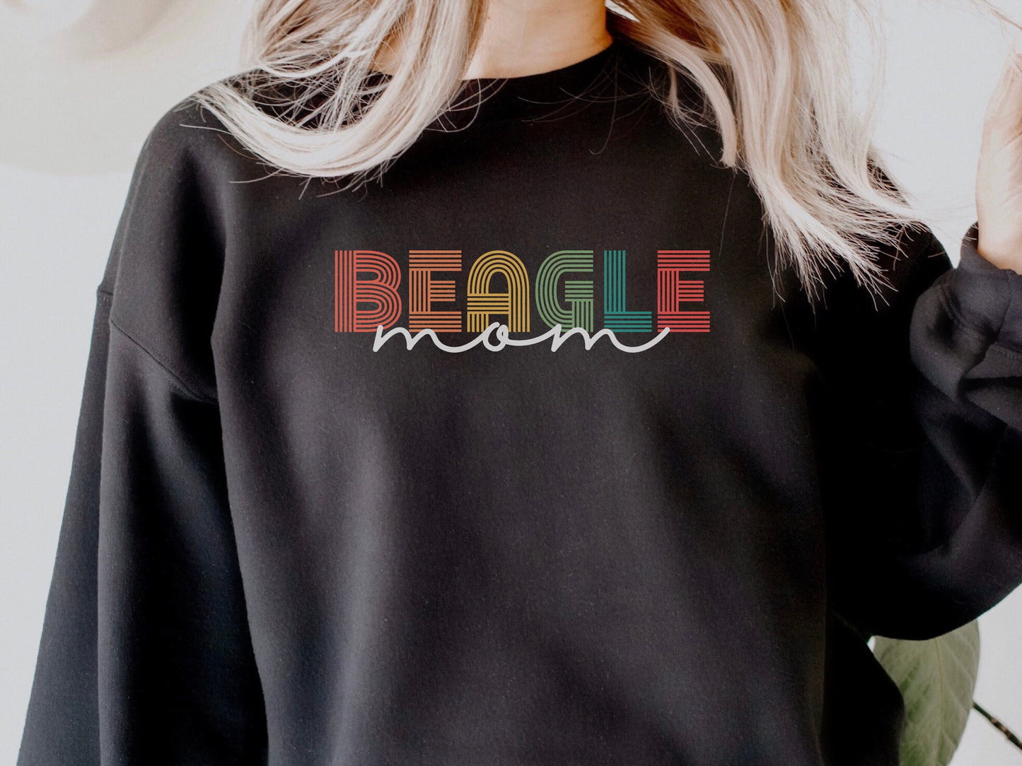 Beagle Dog Mom Sweatshirt