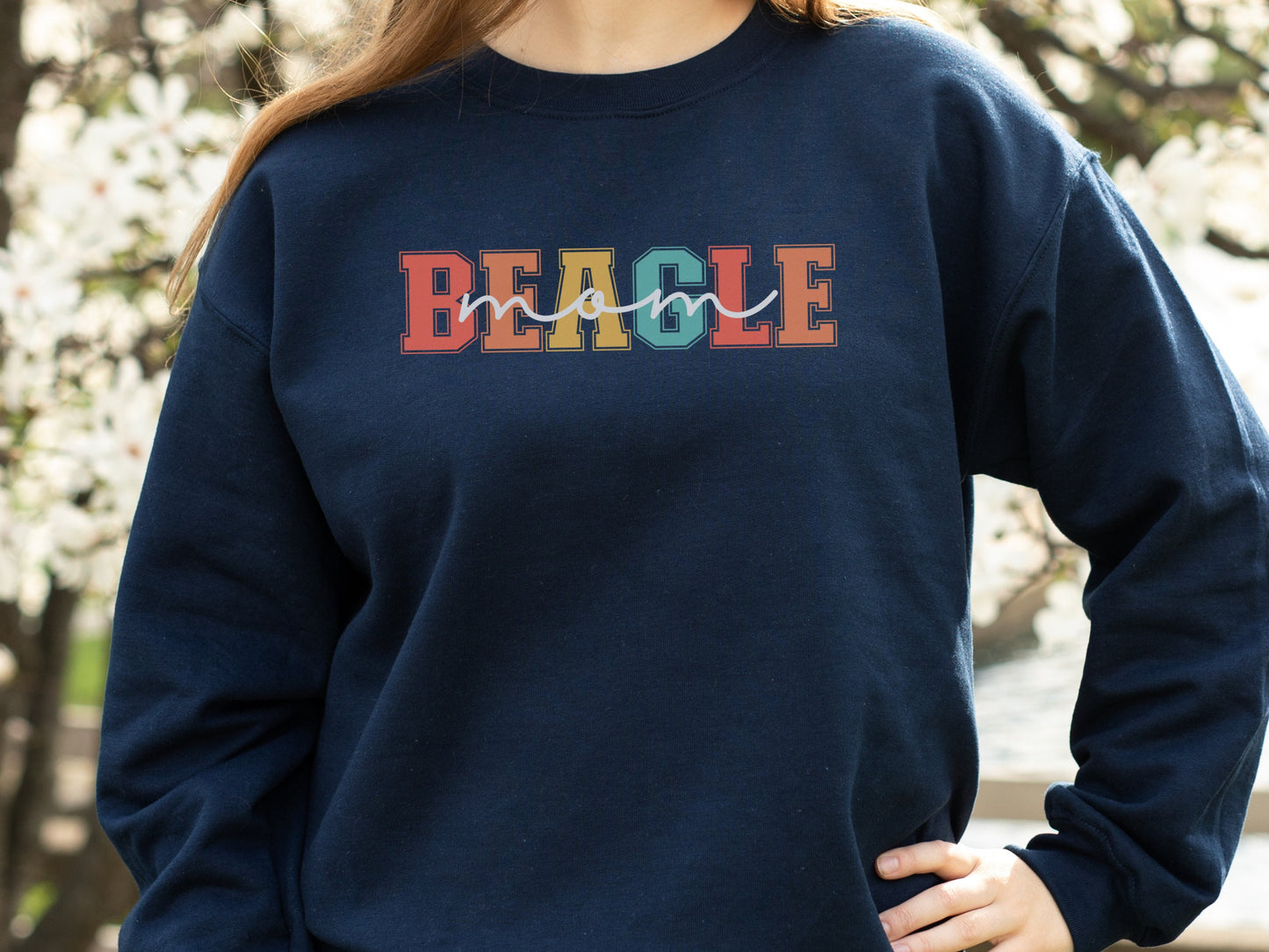 Beagle Dog Mom Sweatshirt