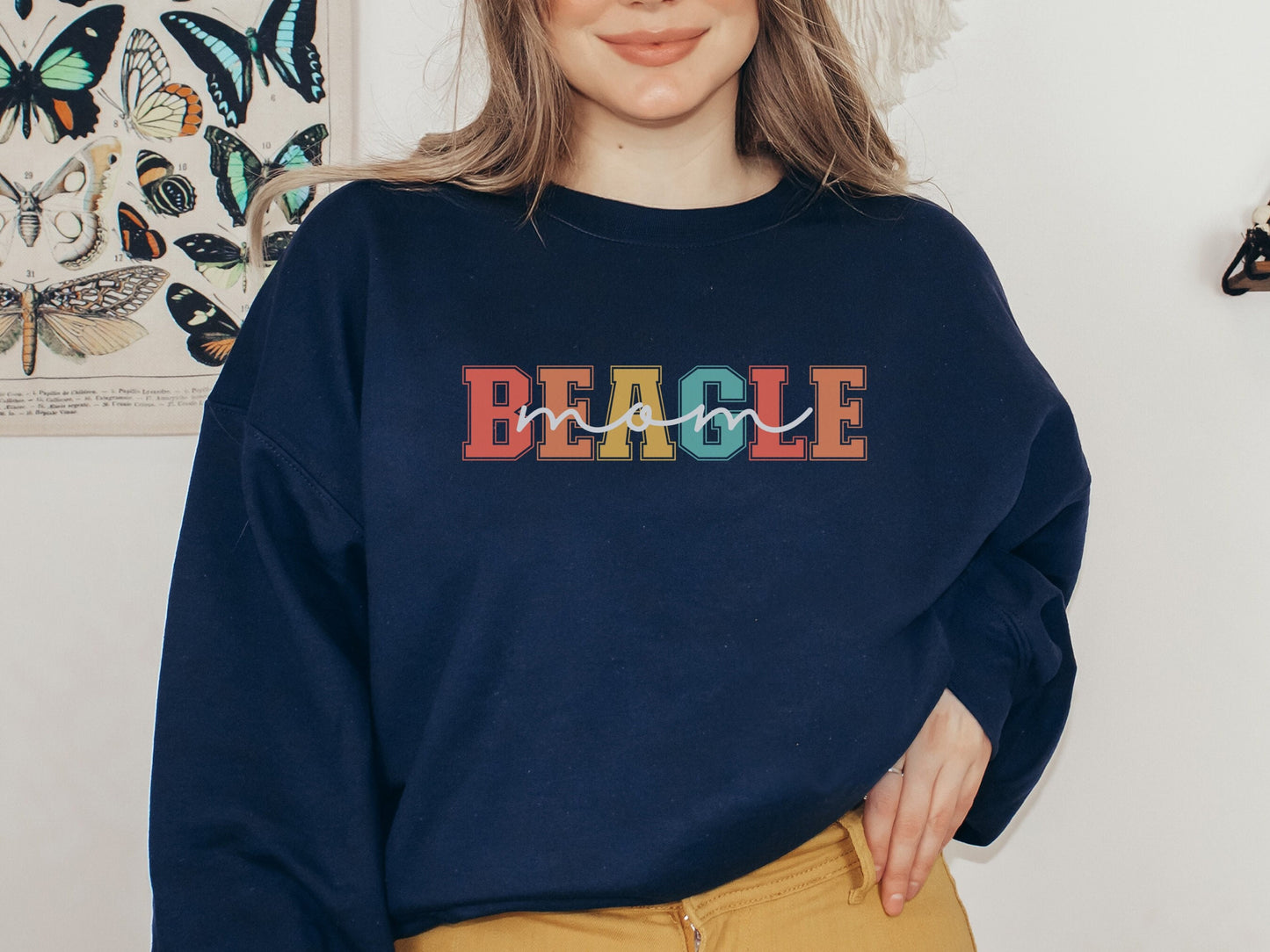 Beagle Dog Mom Sweatshirt