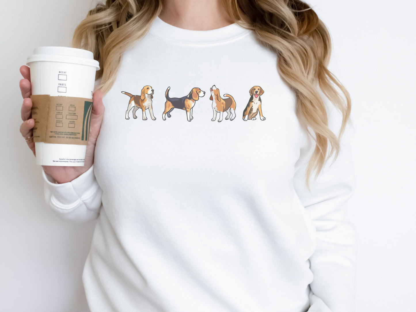 Beagle Dog Mom Sweatshirt