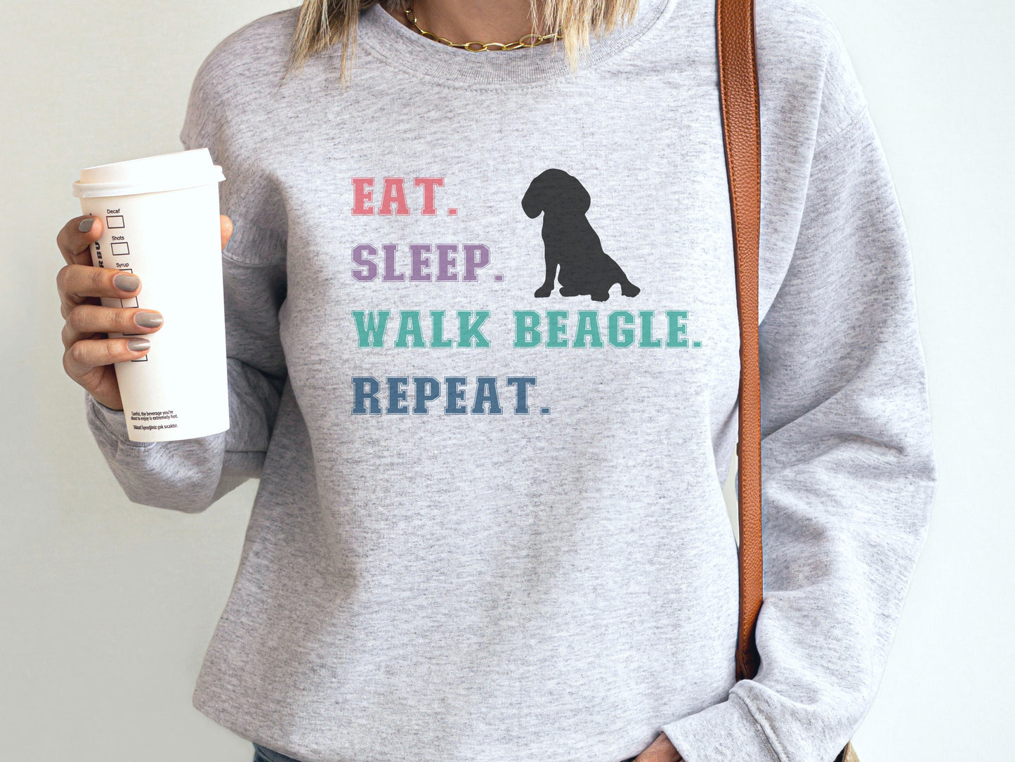 Beagle Dog Mom Sweatshirt