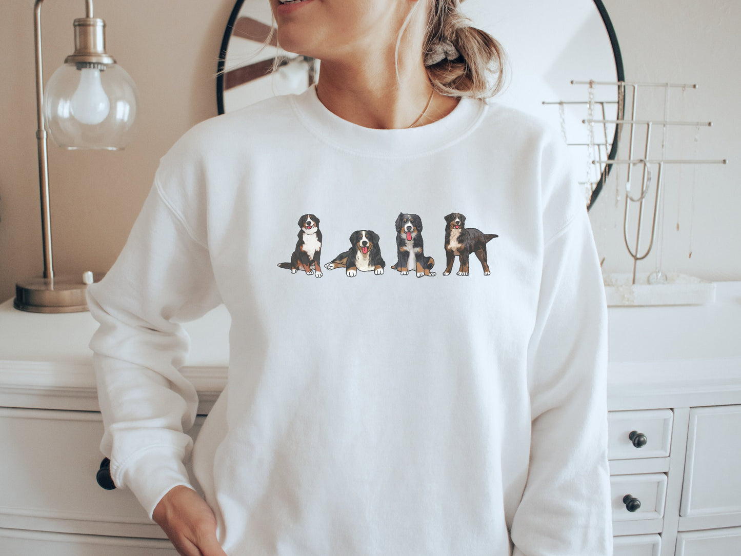 Bernese Mountain Dog Mom Sweatshirt