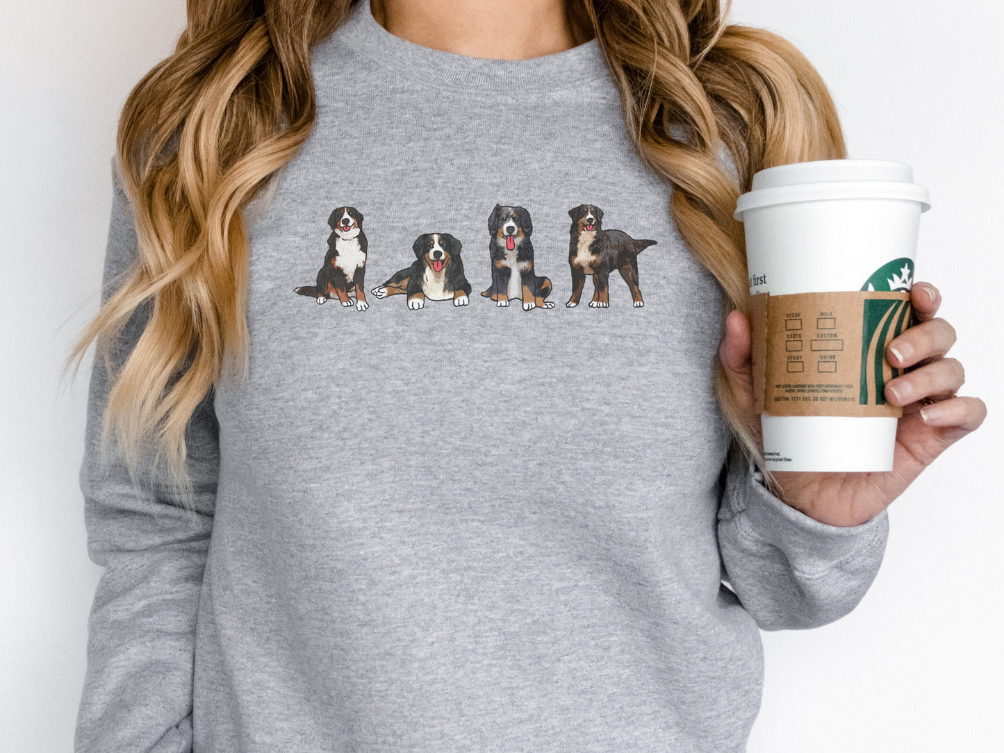 Bernese Mountain Dog Mom Sweatshirt