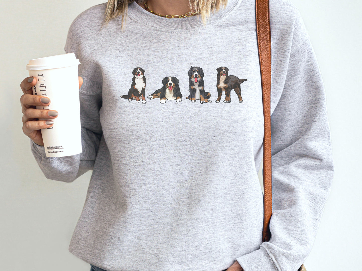 Bernese Mountain Dog Mom Sweatshirt