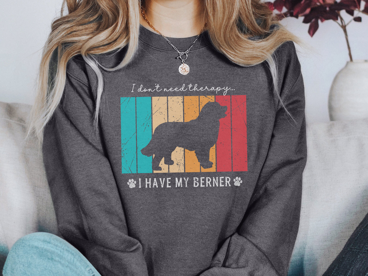 Bernese Mountain Dog Mom Sweatshirt