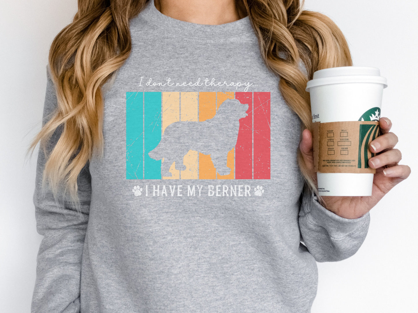 Bernese Mountain Dog Mom Sweatshirt