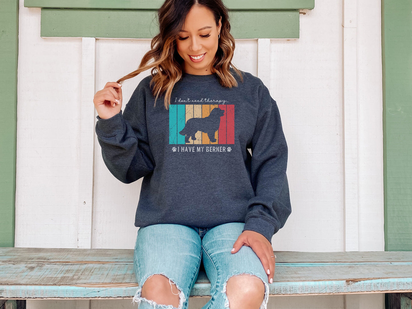 Bernese Mountain Dog Mom Sweatshirt