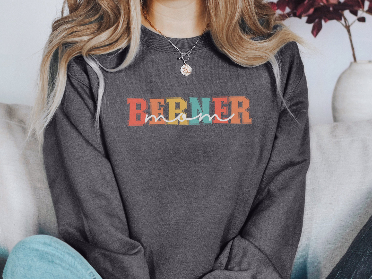Bernese Mountain Dog Mom Sweatshirt
