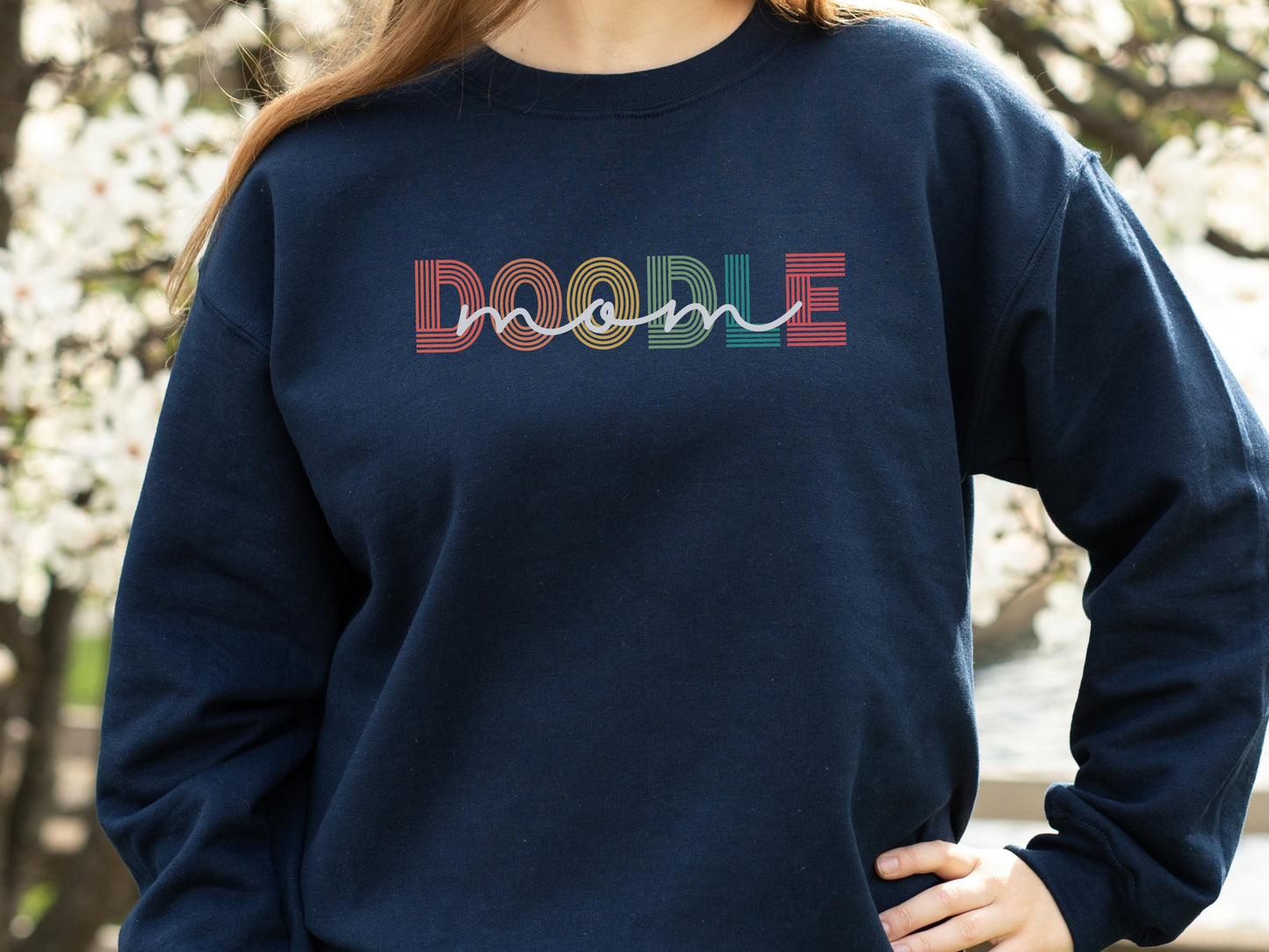 Retro Goldendoodle Mom Sweatshirt