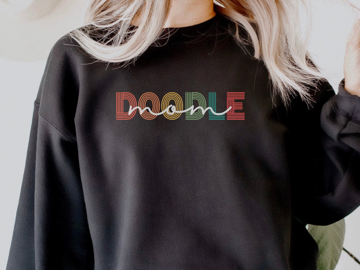 Retro Goldendoodle Mom Sweatshirt