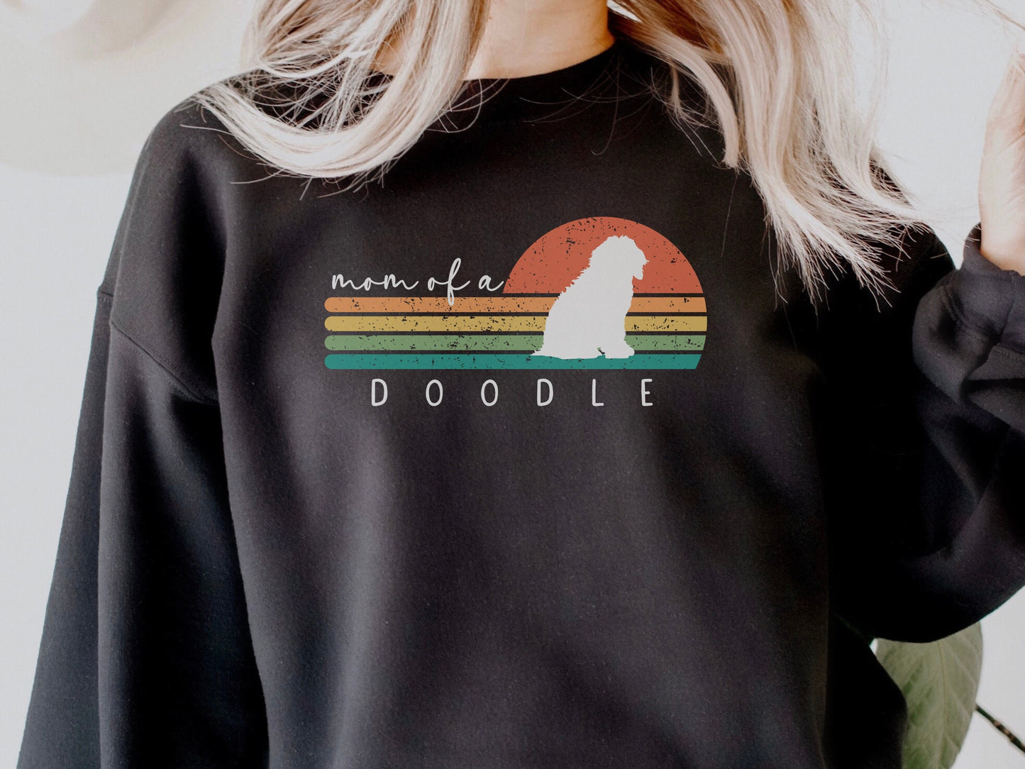 Vintage Goldendoodle Mom Sweatshirt