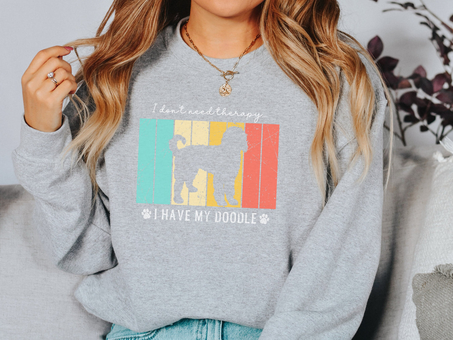 Funny Goldendoodle Mom Sweatshirt