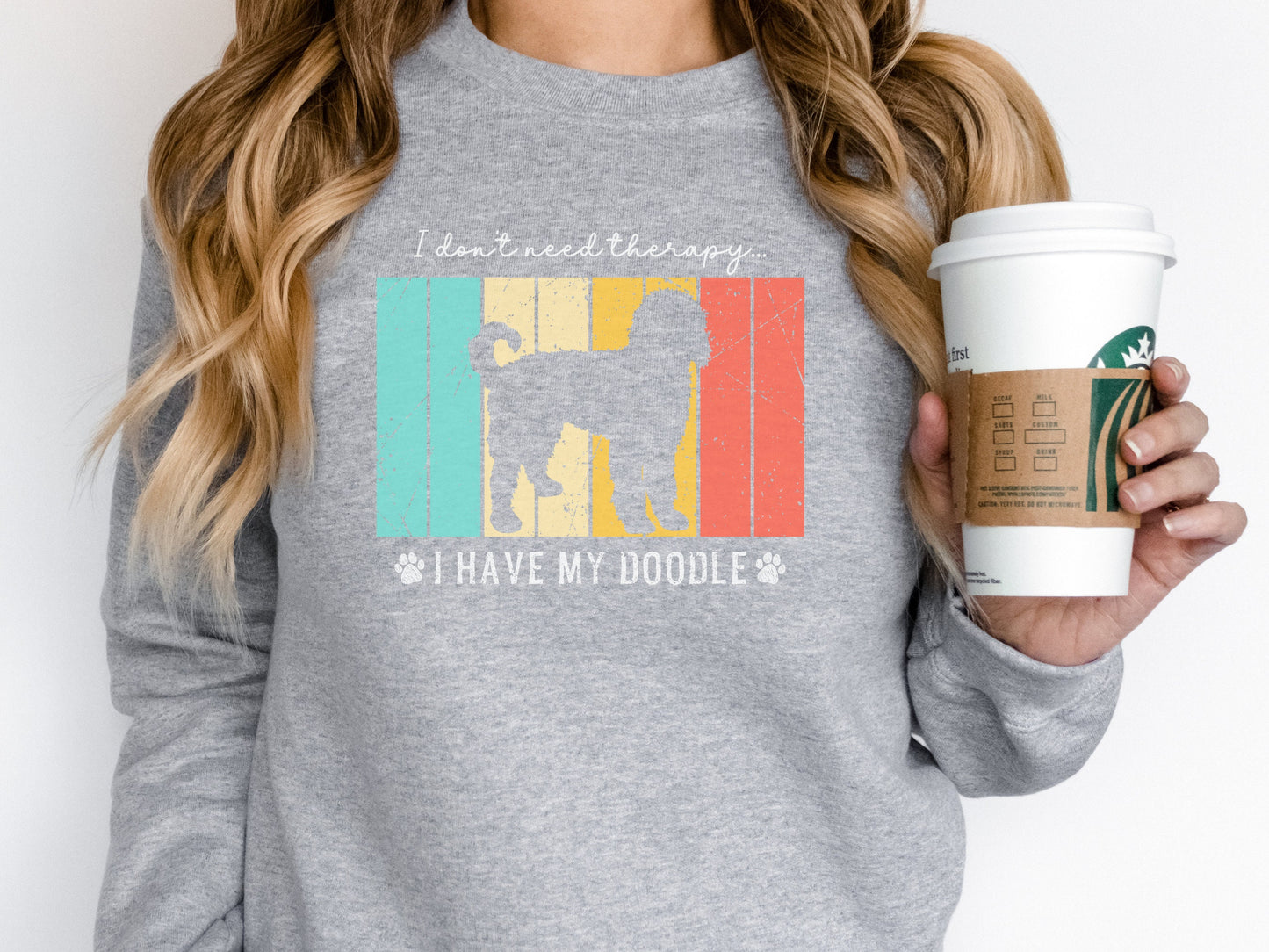 Funny Goldendoodle Mom Sweatshirt