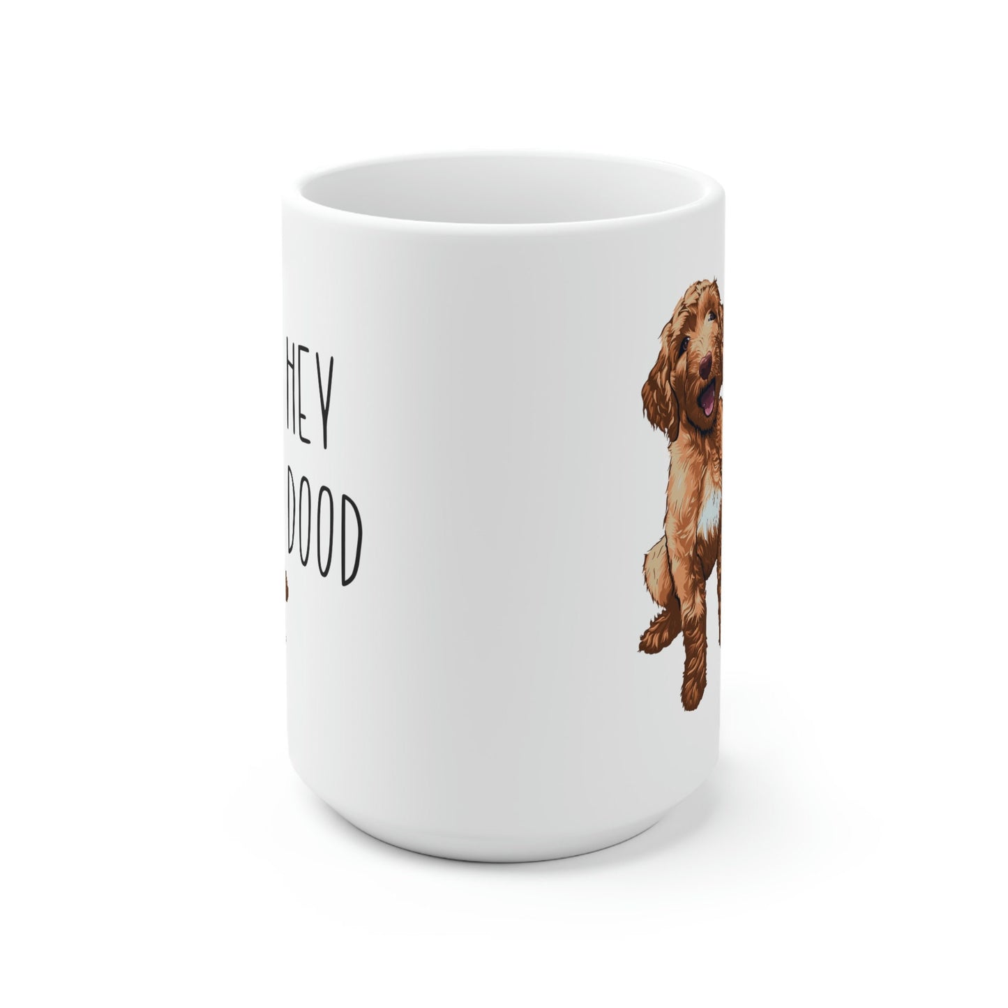 Jumbo Funny Goldendoodle Dog Mug