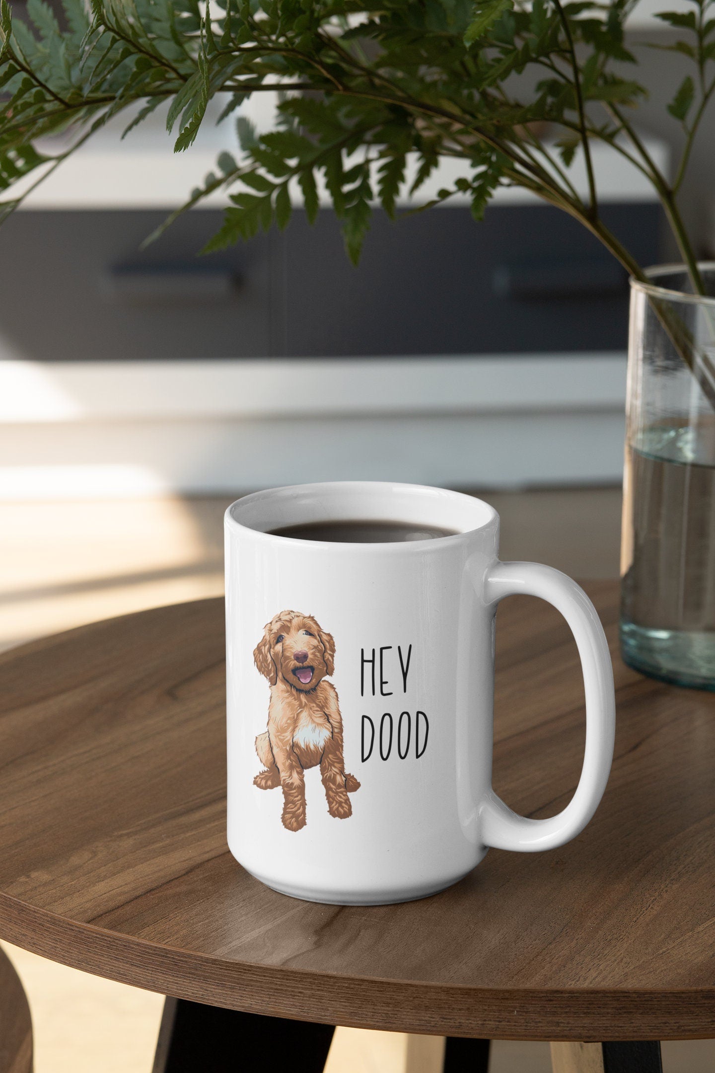 Jumbo Funny Goldendoodle Dog Mug