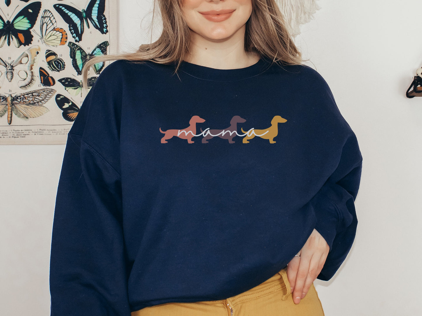 Cute Dachshund Mom Sweatshirt