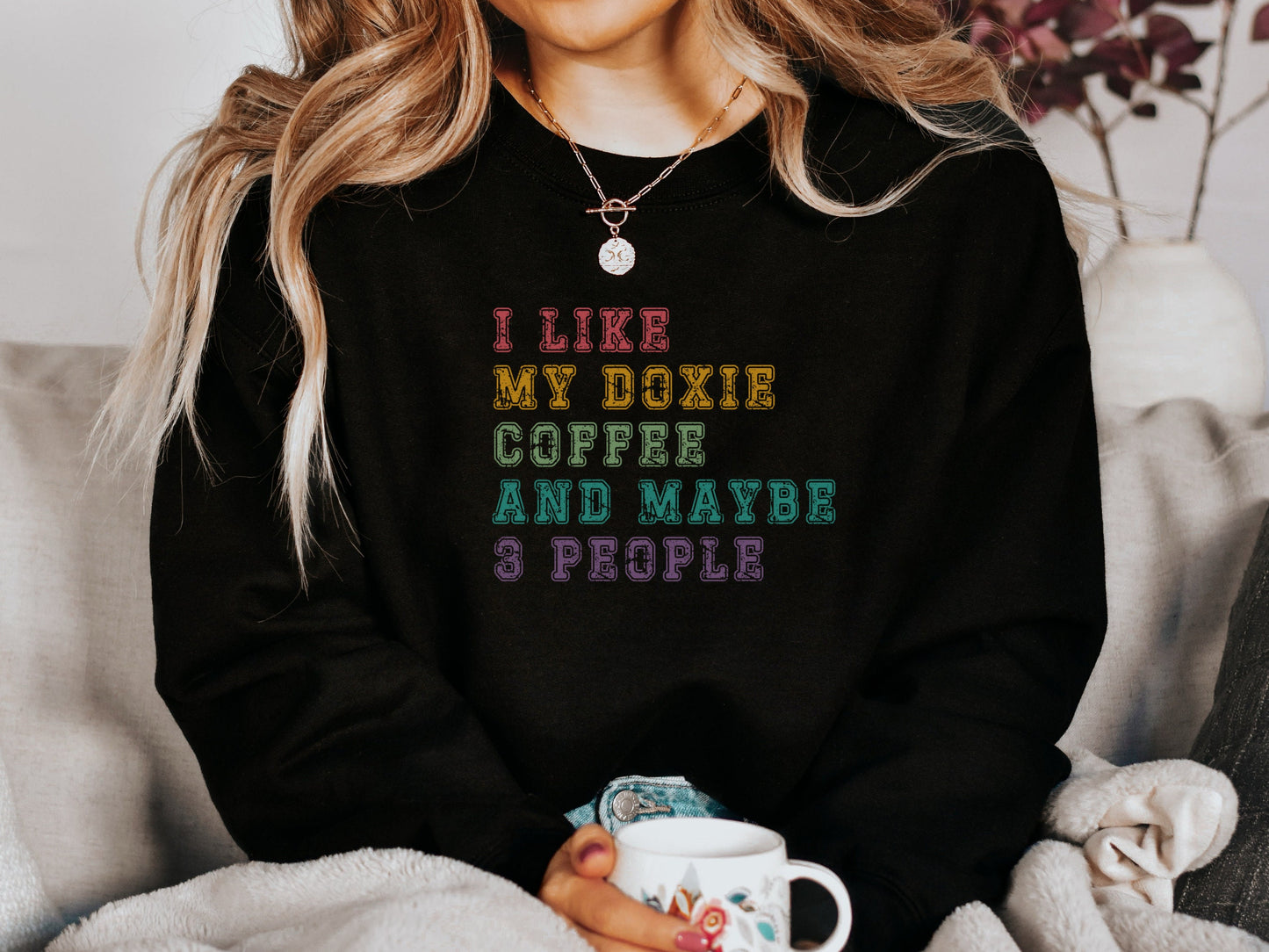 Coffee and Dachshunds Sweatshirt