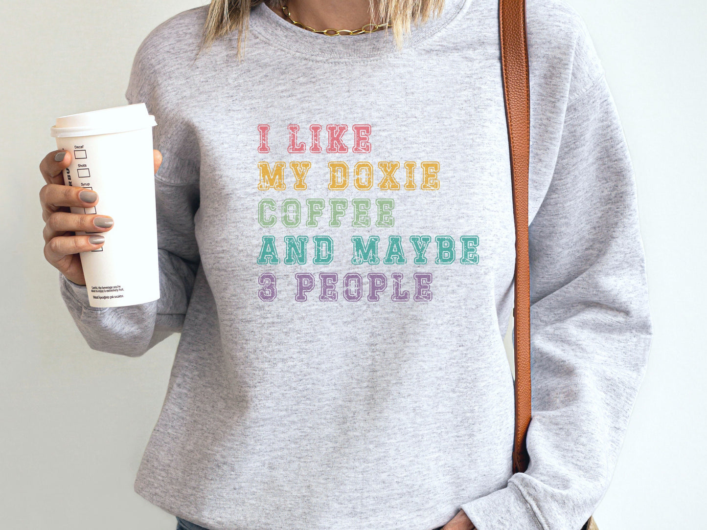 Coffee and Dachshunds Sweatshirt