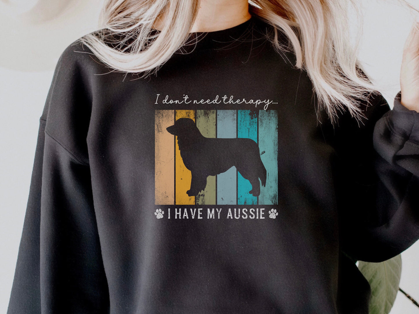 Funny Australian Shepherd Mom Sweatshirt
