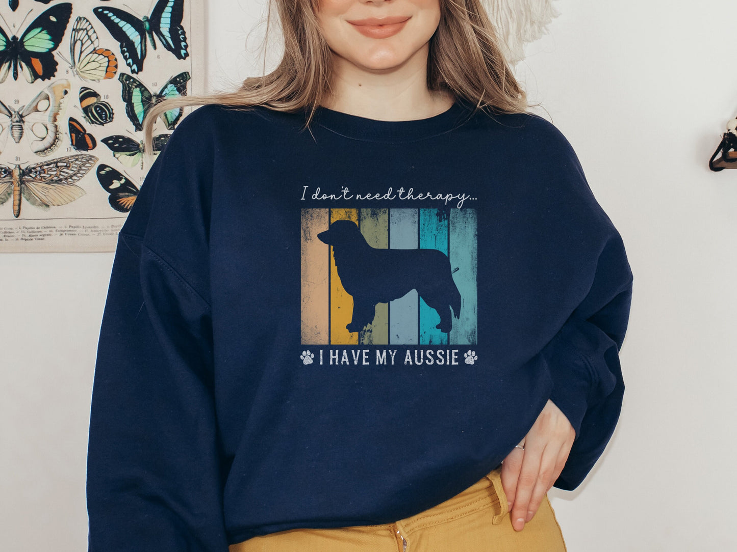 Funny Australian Shepherd Mom Sweatshirt