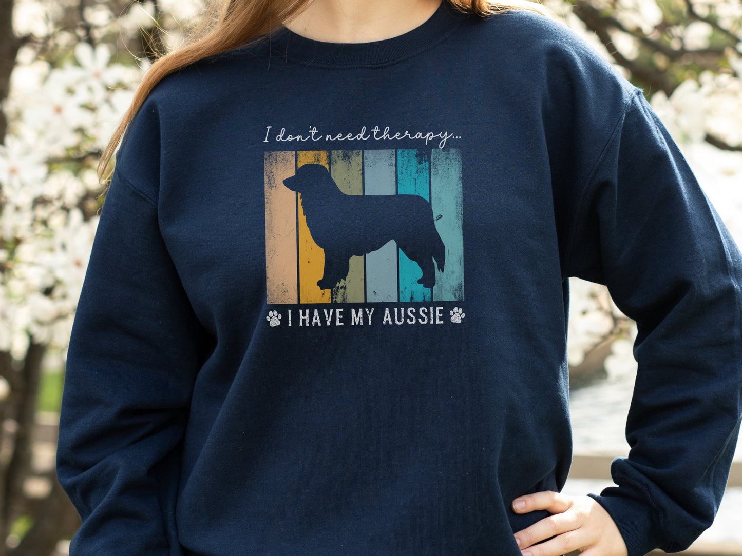 Funny Australian Shepherd Mom Sweatshirt