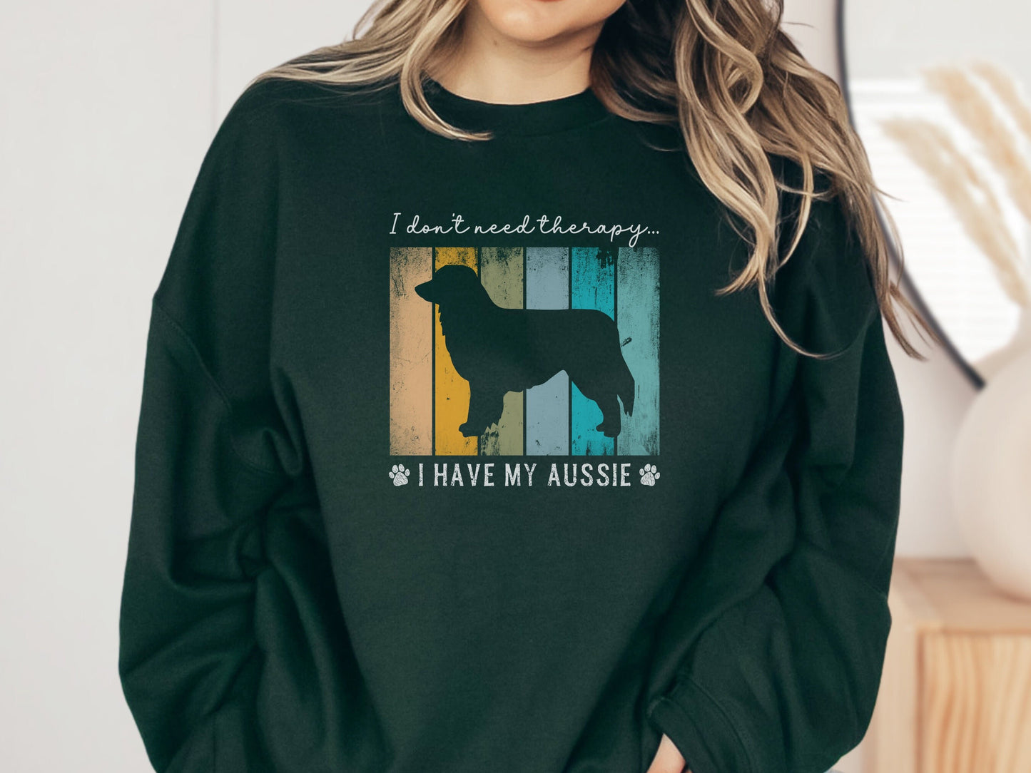 Funny Australian Shepherd Mom Sweatshirt