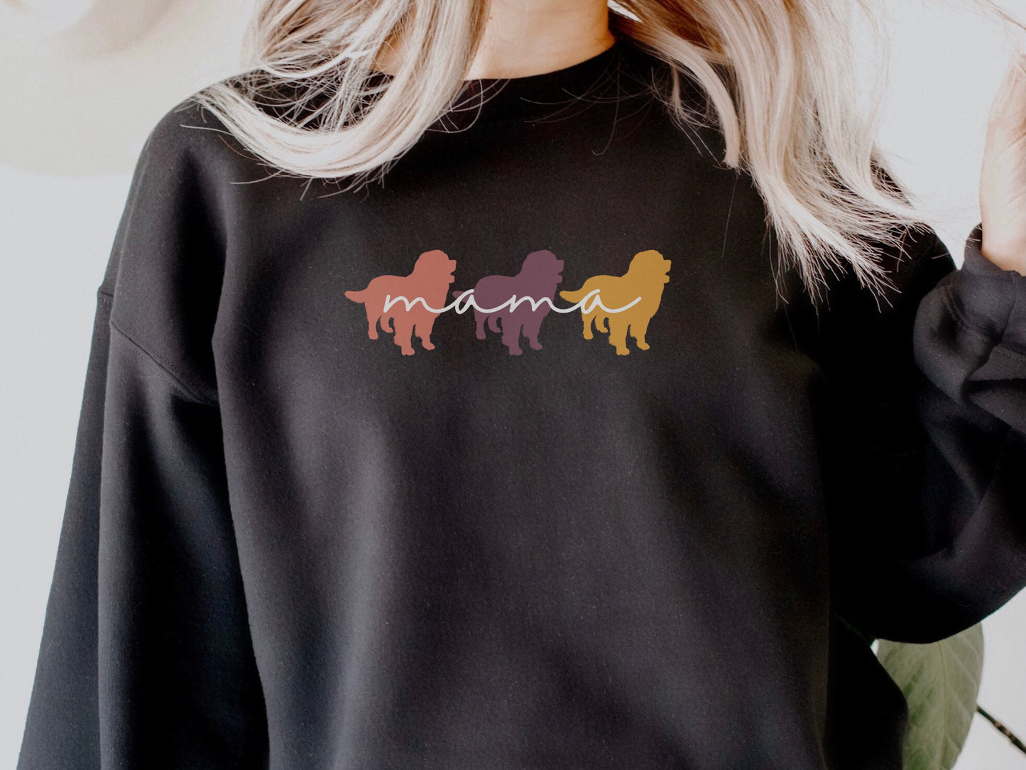 Cute Bernese Mountain Dog Mom Sweatshirt