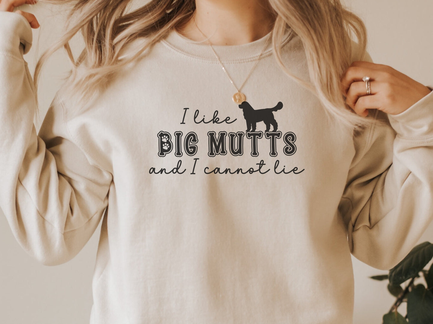 Funny Newfie Dog Mom Sweatshirt