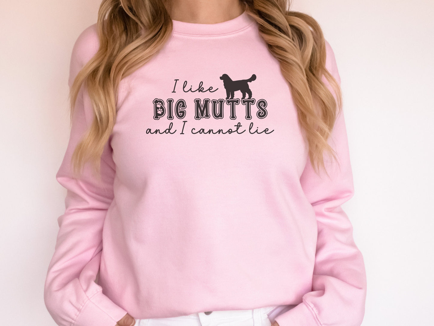 Funny Newfie Dog Mom Sweatshirt