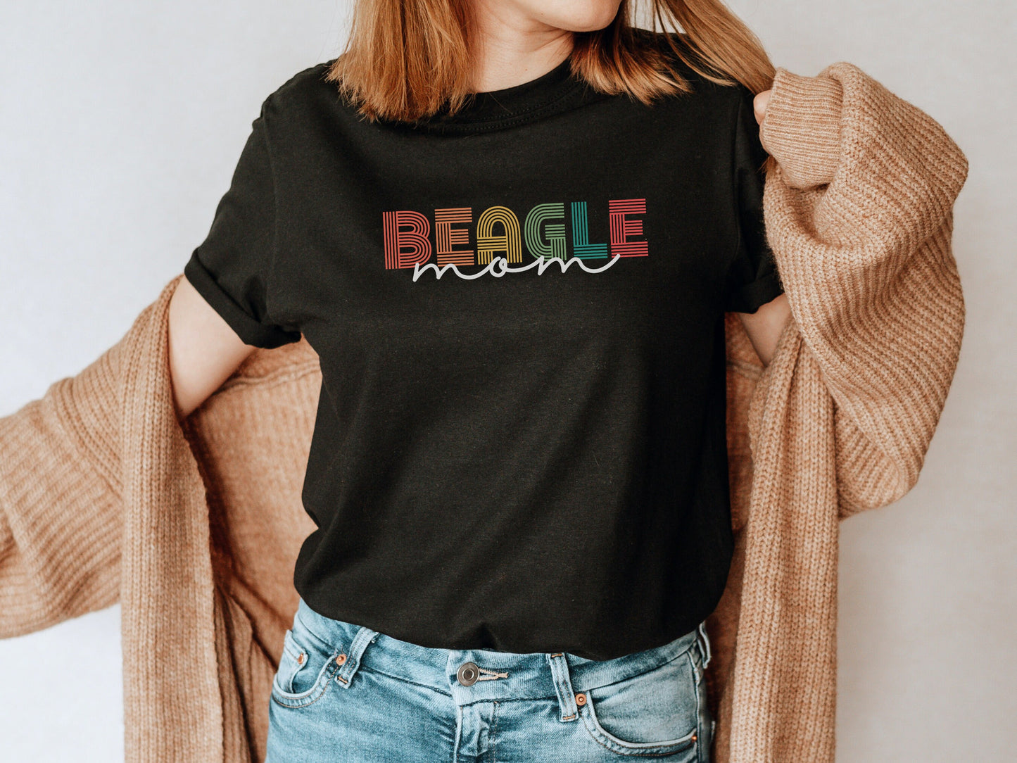 Retro Beagle dog T-shirt