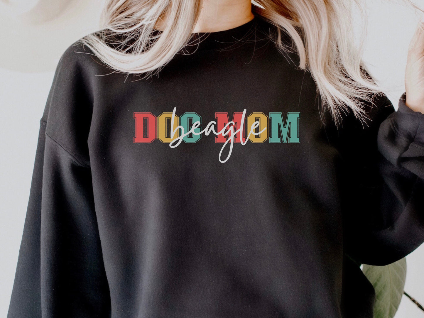 Beagle Dog Mom Sweatshirt