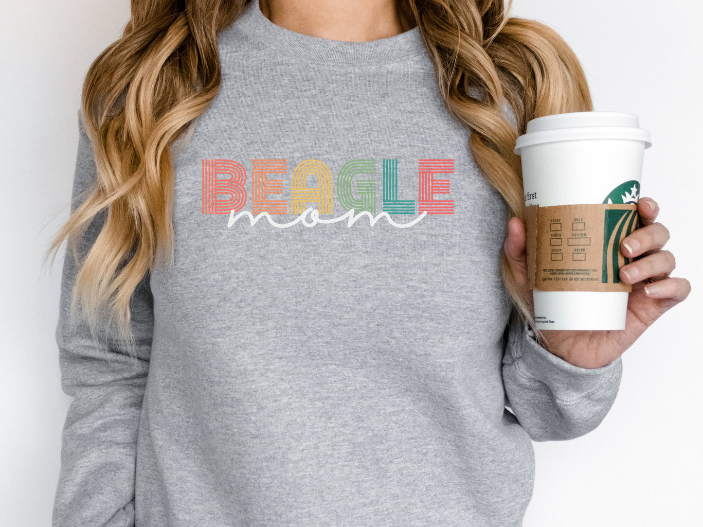 Beagle Dog Mom Sweatshirt