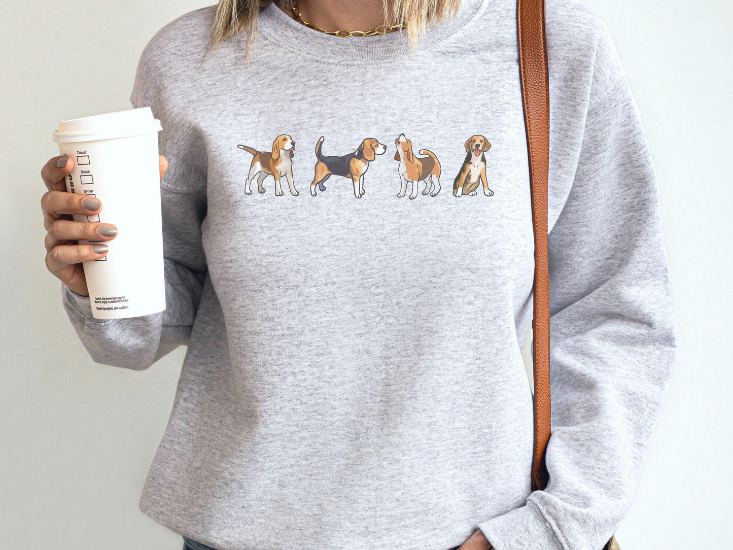 Beagle Dog Mom Sweatshirt