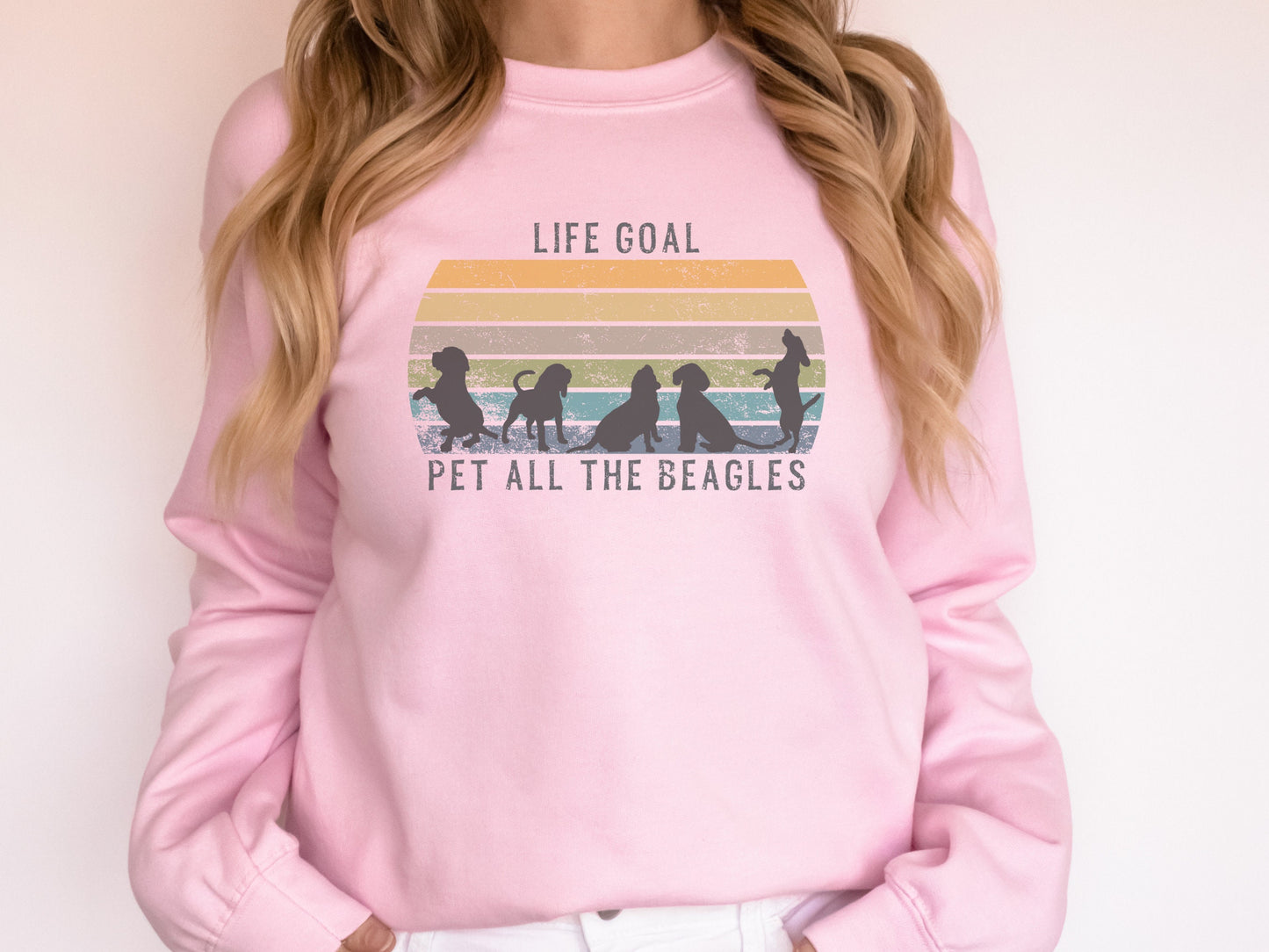Beagle Dog Mom Sweatshirt
