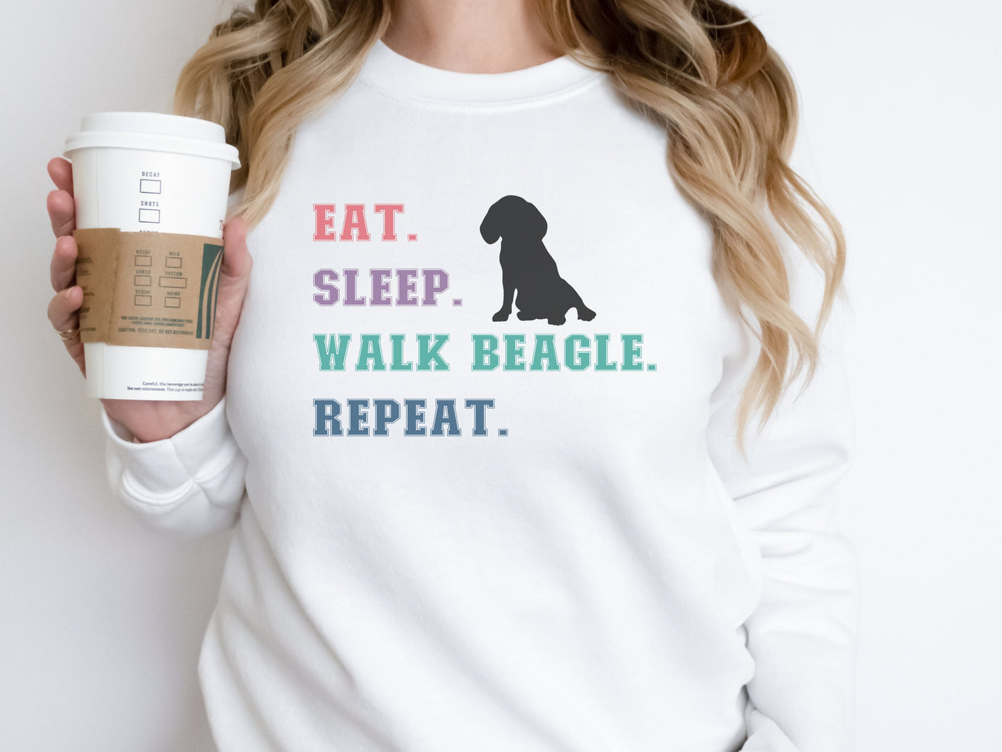 Beagle Dog Mom Sweatshirt