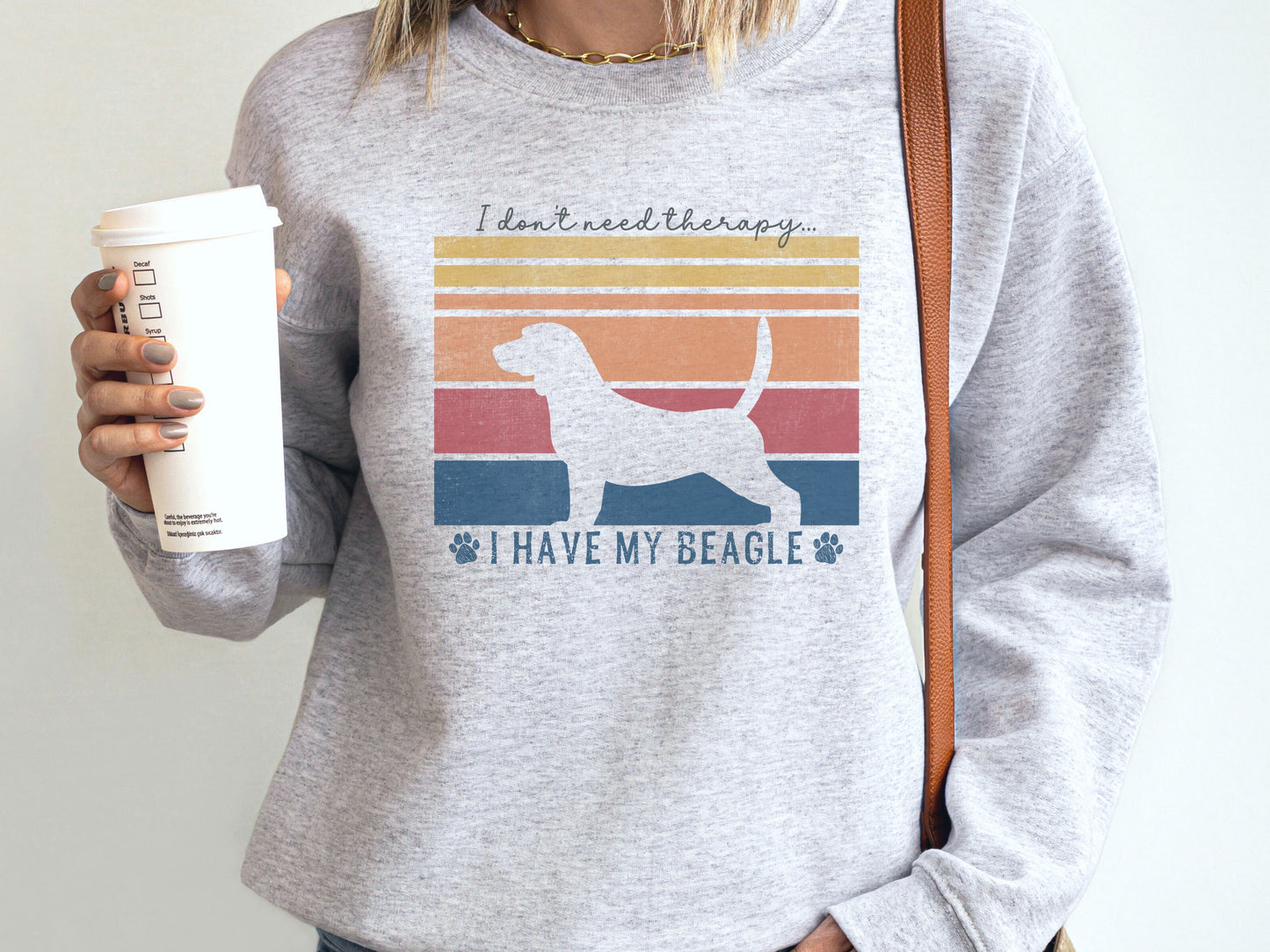 Beagle Dog Mom Sweatshirt