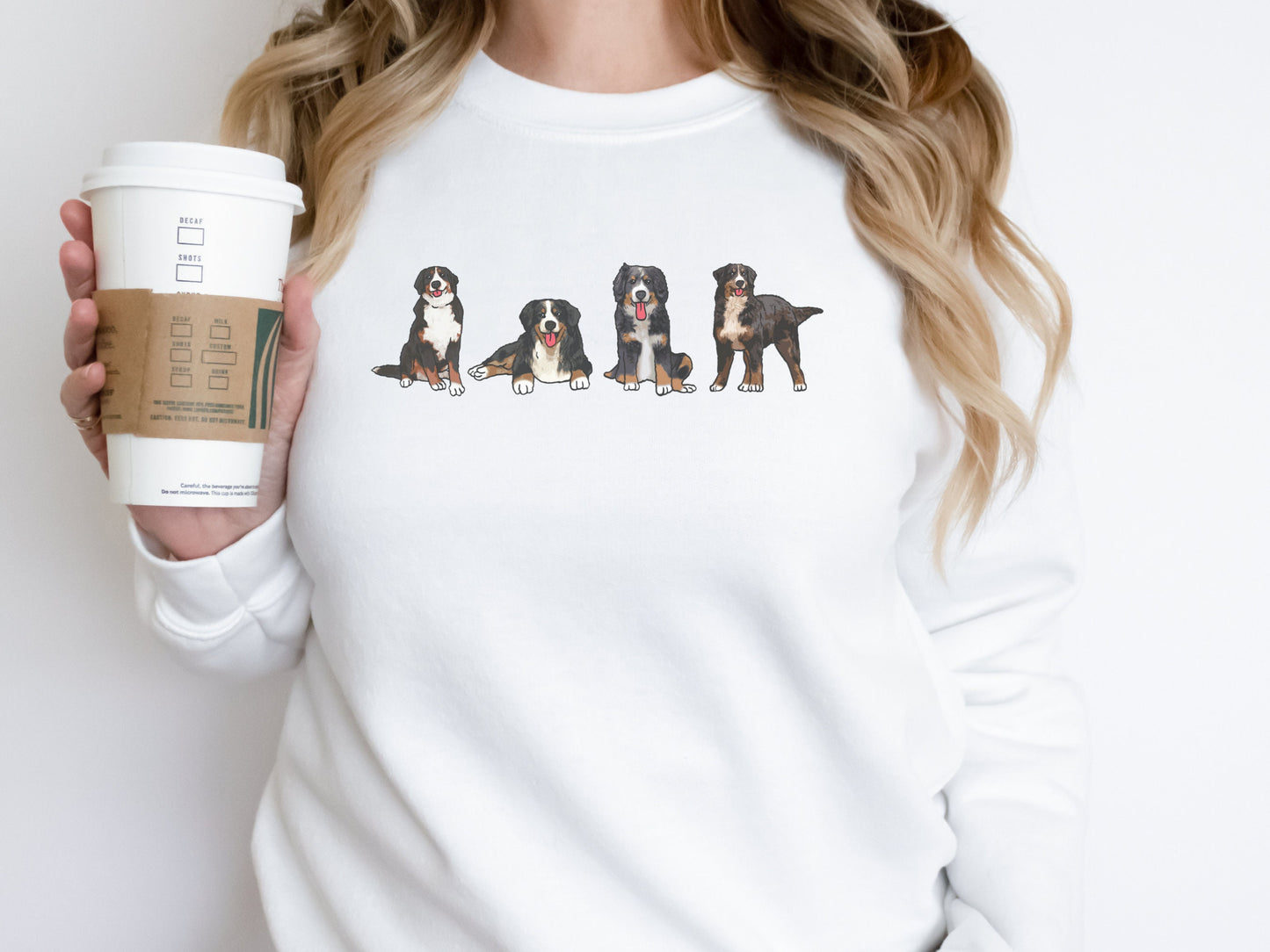 Bernese Mountain Dog Mom Sweatshirt