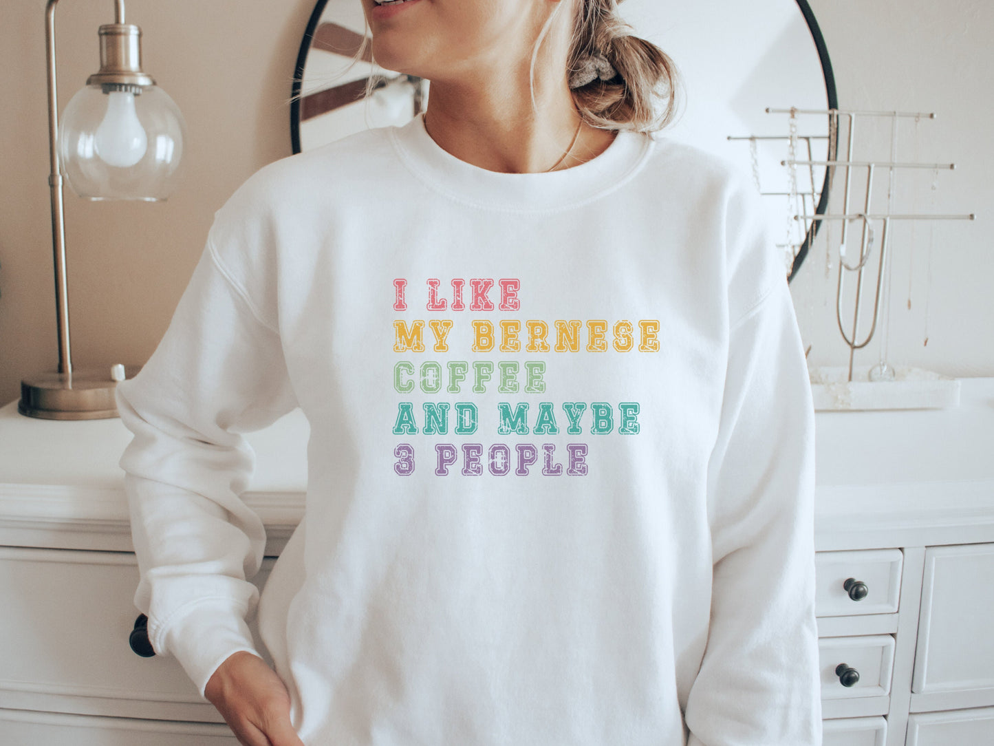 Bernese Mountain Dog Mom Sweatshirt