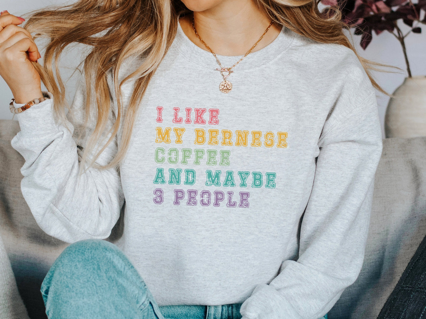 Bernese Mountain Dog Mom Sweatshirt