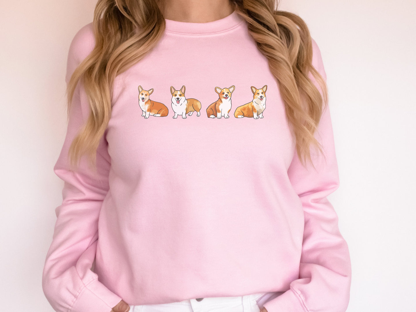 Cute Corgi Dog Mom Sweatshirt