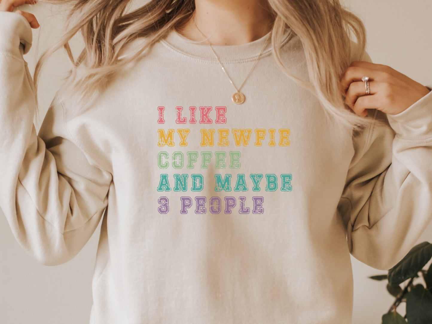 Funny Newfie Dog Mom Sweatshirt