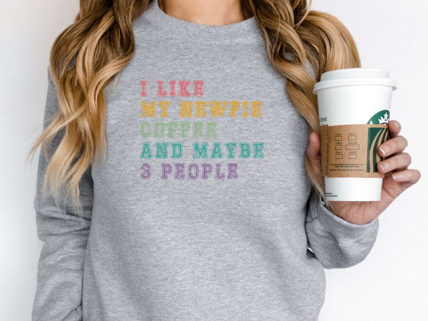 Funny Newfie Dog Mom Sweatshirt