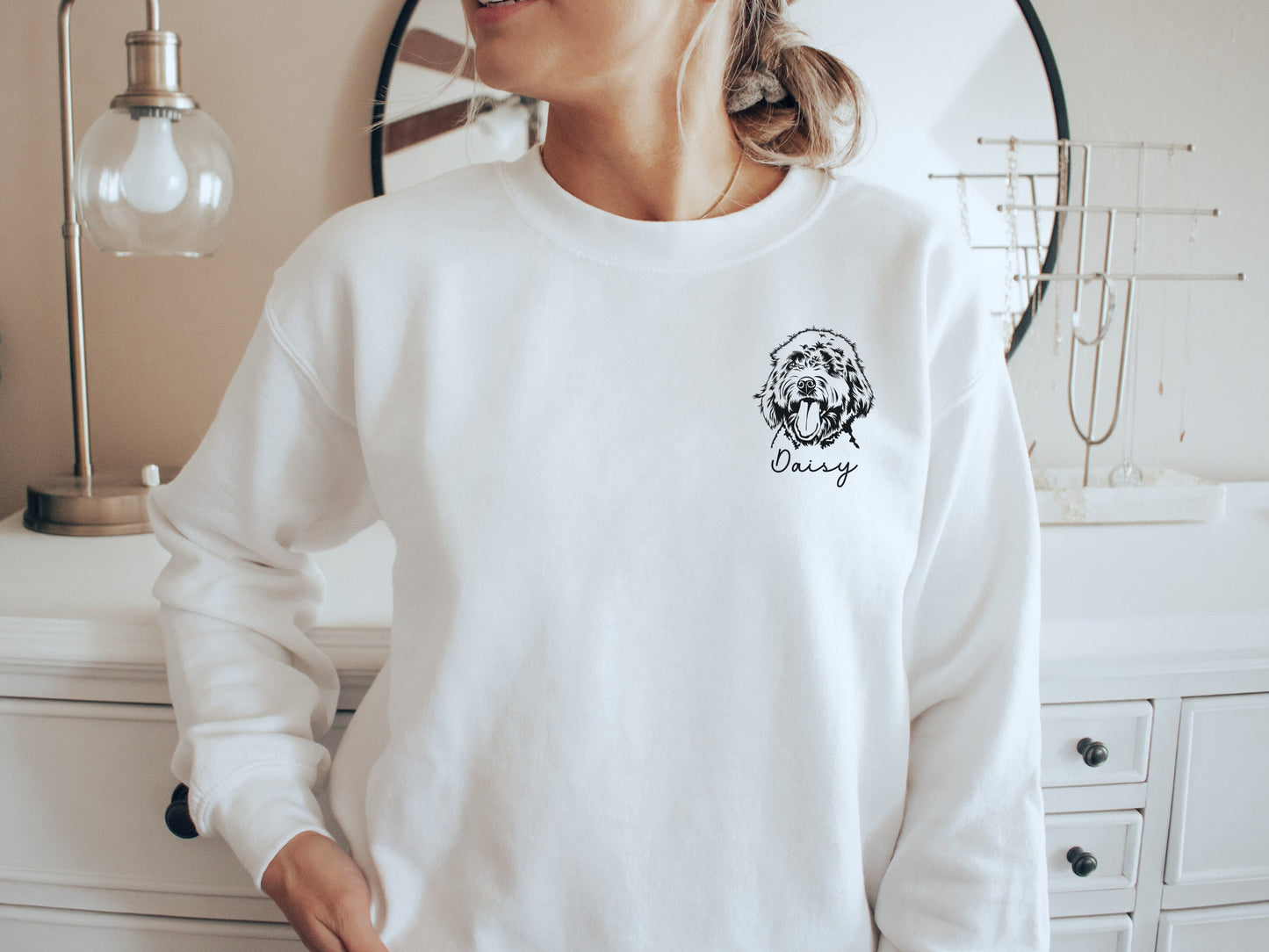 Personalized Goldendoodle Sweatshirt