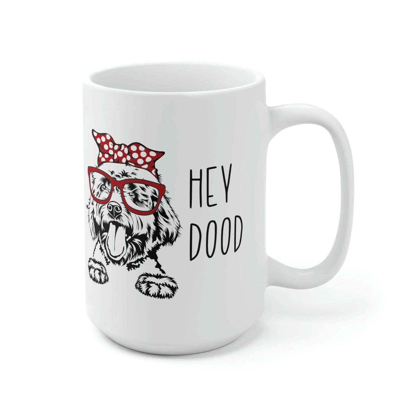 Jumbo Funny Goldendoodle Dog Mug
