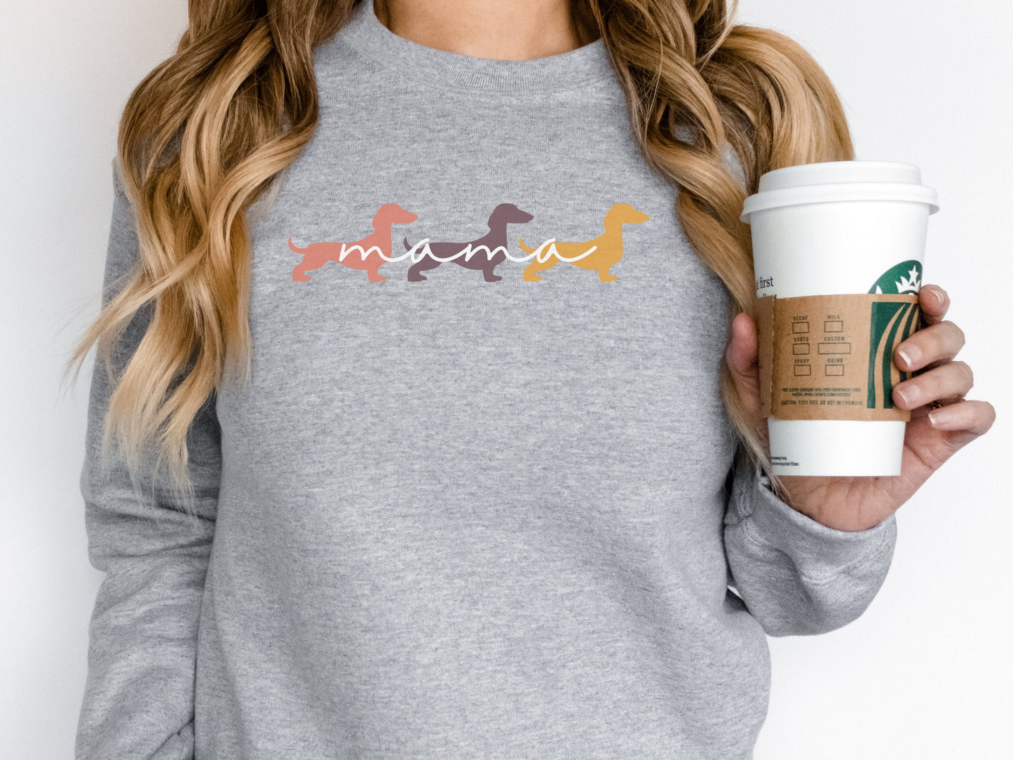 Cute Dachshund Mom Sweatshirt