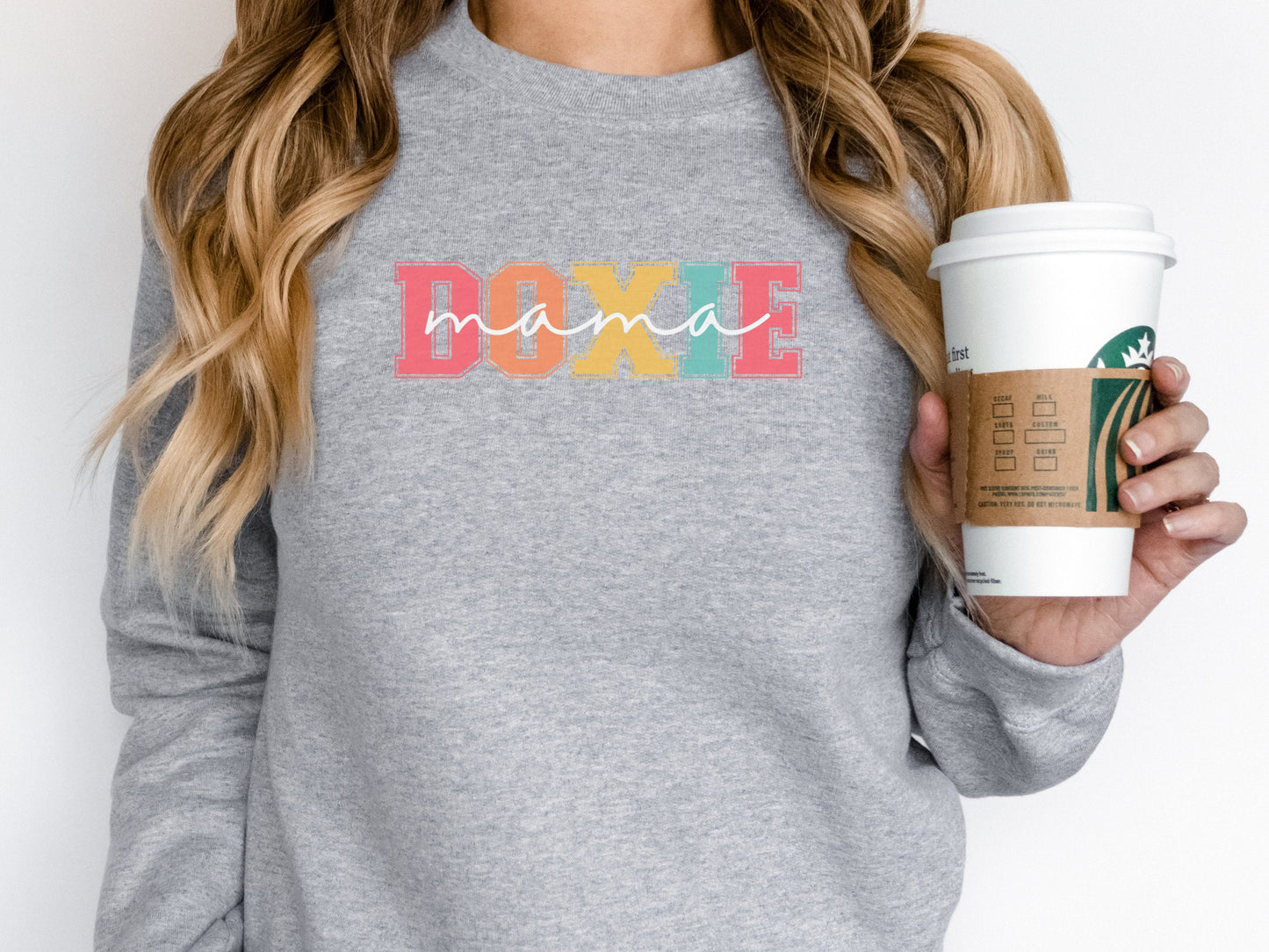 Retro Dachshund Mom Sweatshirt