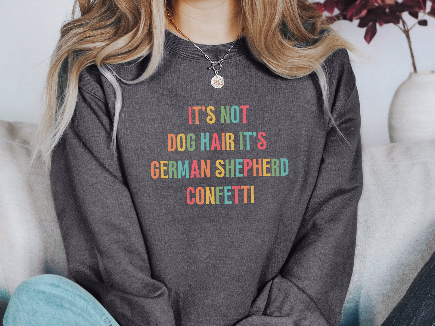 Funny German Shepherd Dog Mom Sweatshirt