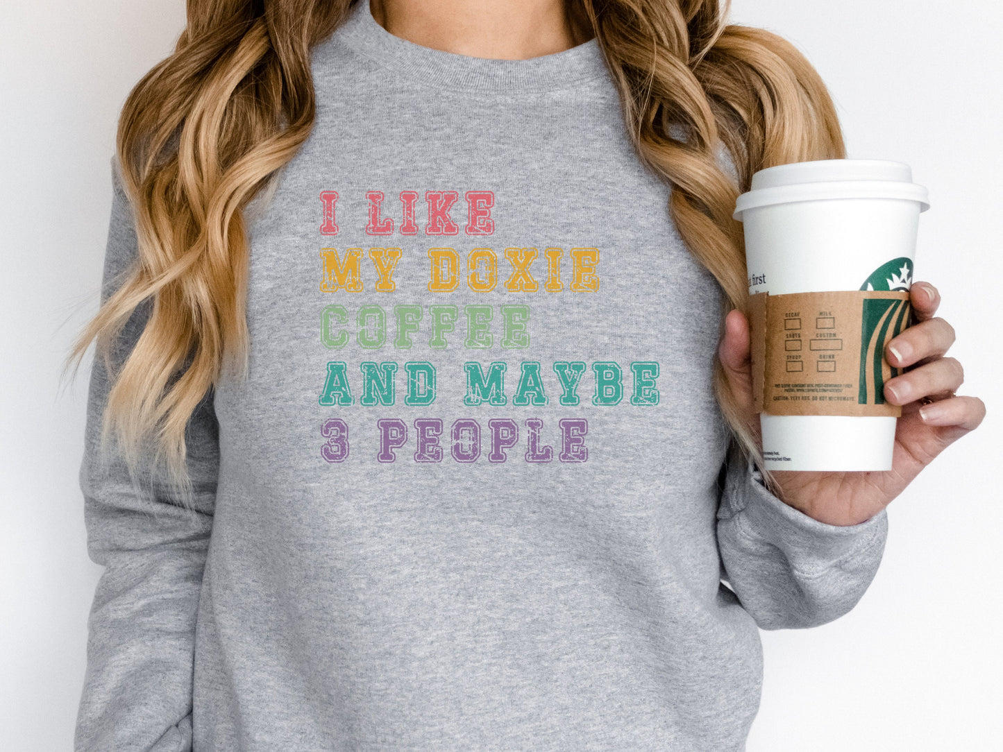 Coffee and Dachshunds Sweatshirt