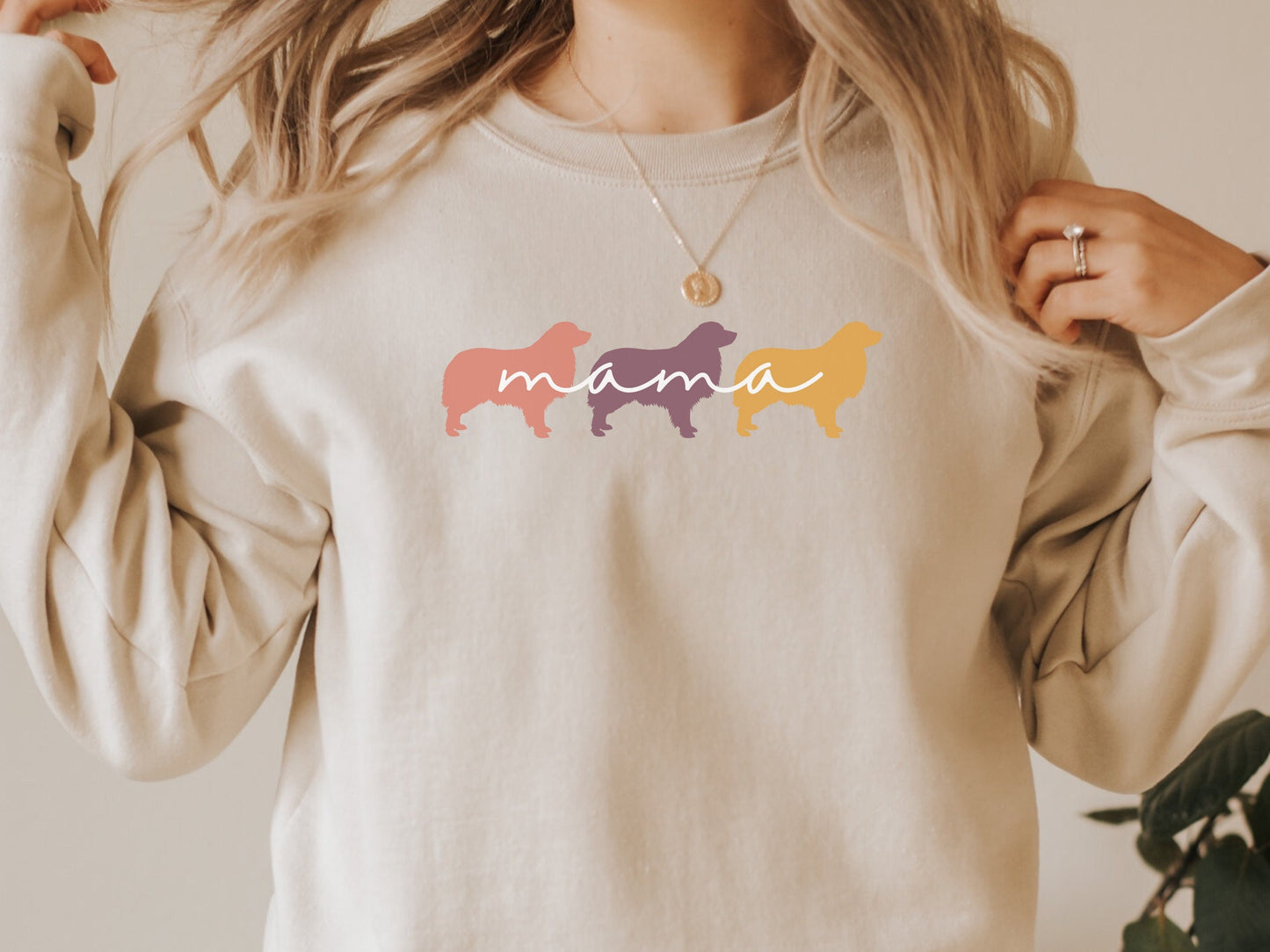 Cute Australian Shepherd Mom Sweatshirt